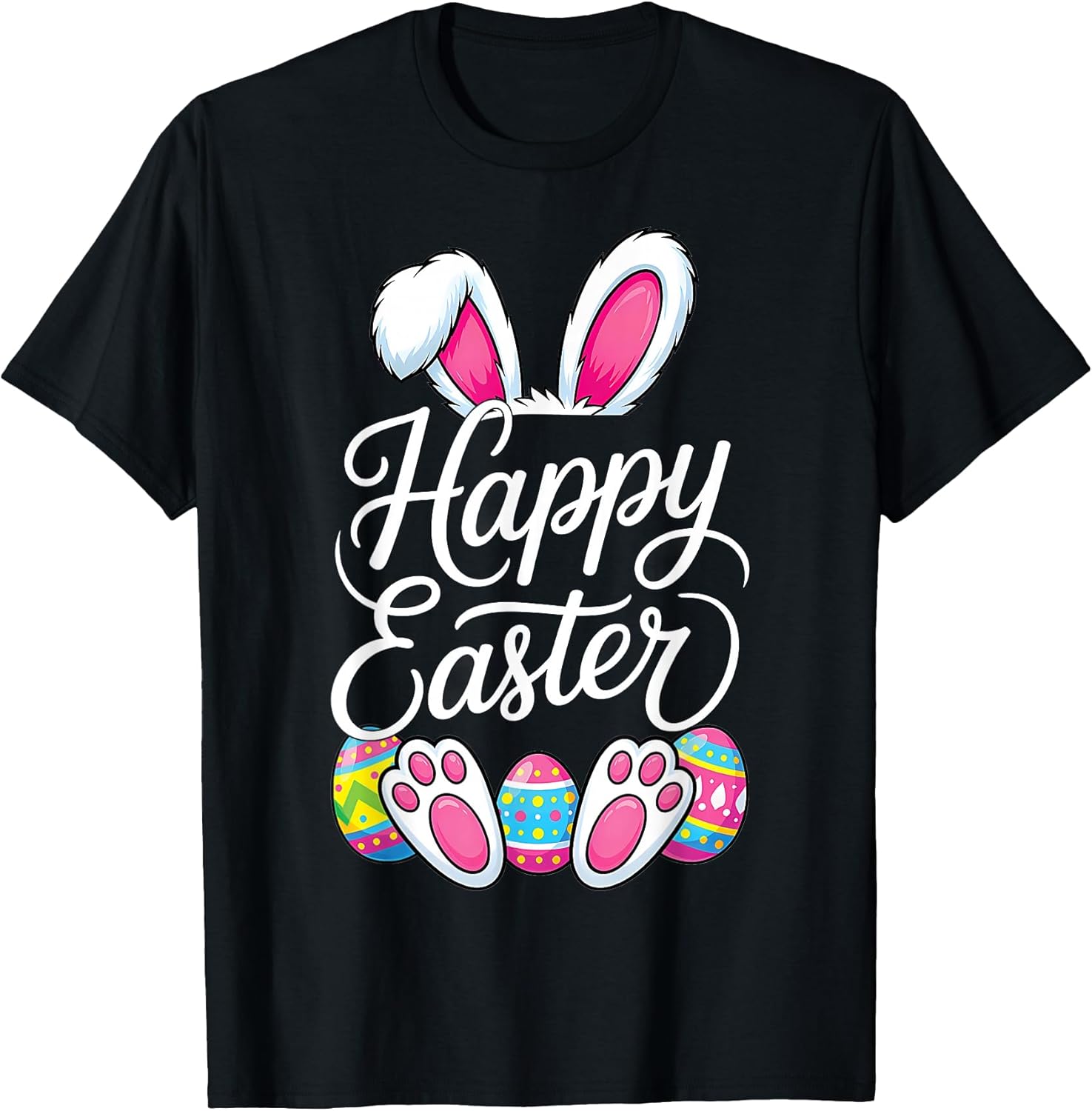 Happy Easter Day Funny Egg Bunny