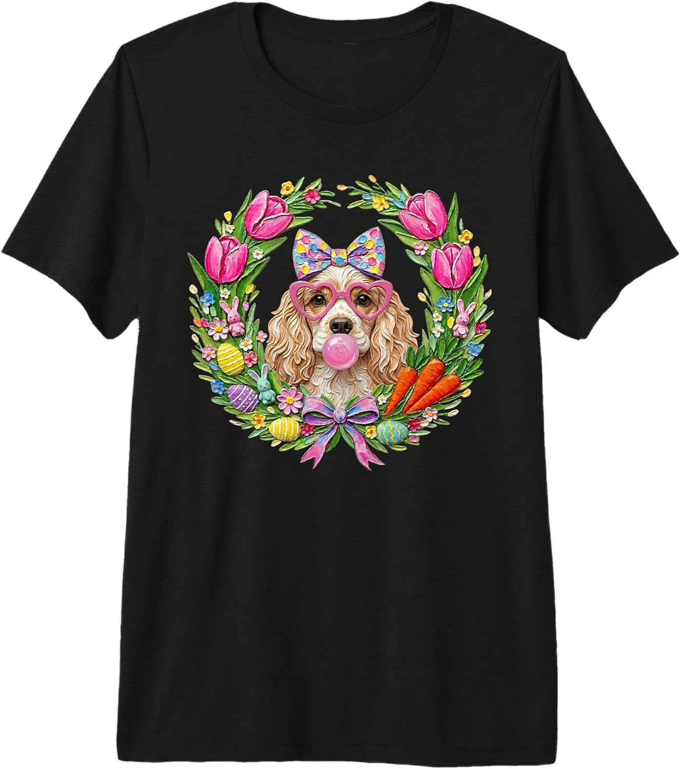 Cocker Spaniel Dog Happy Easter Day