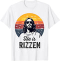 He Is Rizzen Shirt & Funny Jesus Meme Apparel