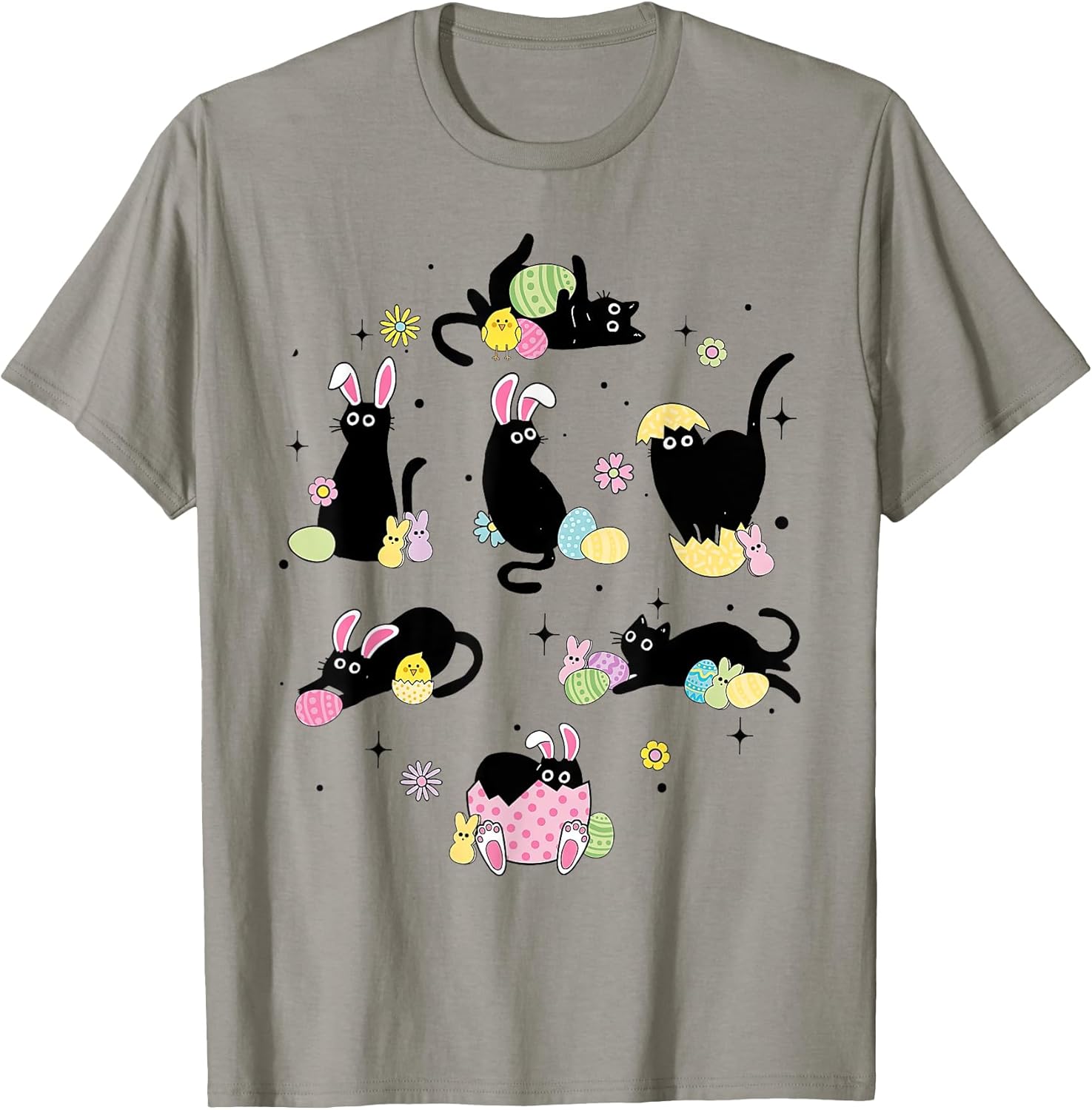 Funny Black Cat Lover Easter Day Store Gifts