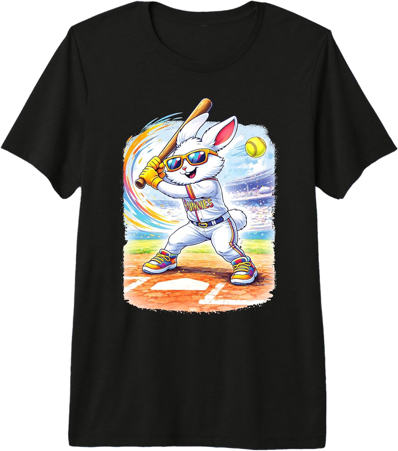 Funny Easter Softball Gifts for Girls Kids Teens