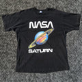Fruit Of The Loom Vintage Nasa Saturn K Mart Promo Big Print T Shirt Xl Space Usa Astronaut Shirts S