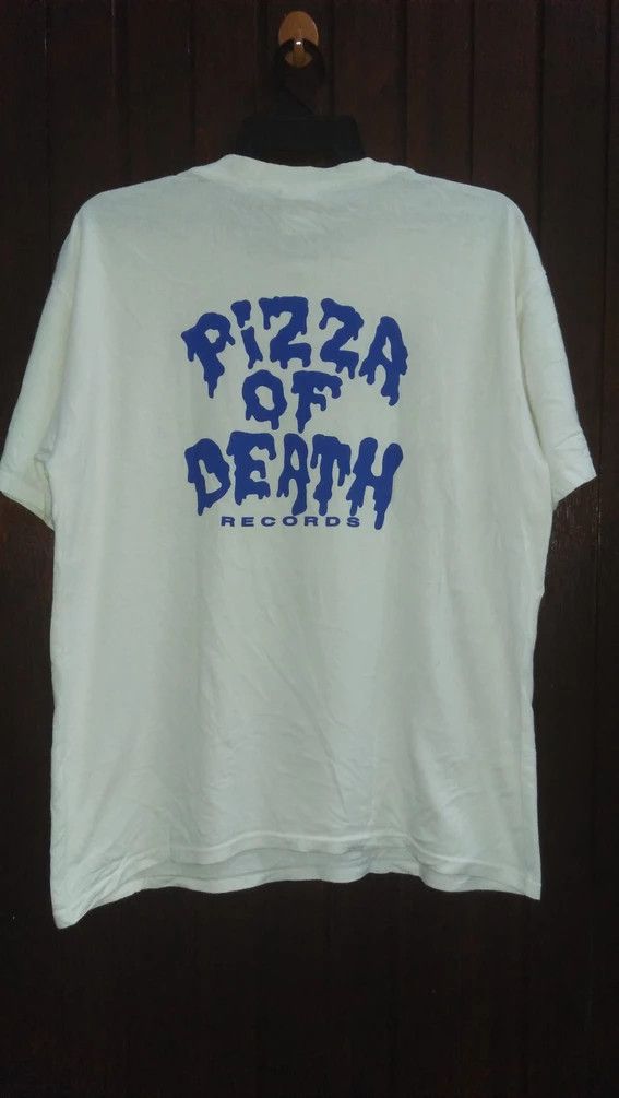 Band Tees X Vintage Vintage Early 00 S Pizza Of Death T Shirt Hoodie, Sweatshirt | FlexRushtees.com