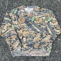 Vintage Y2k Jerzees Leaf Camo Realtree Crewneck Sweatshirt