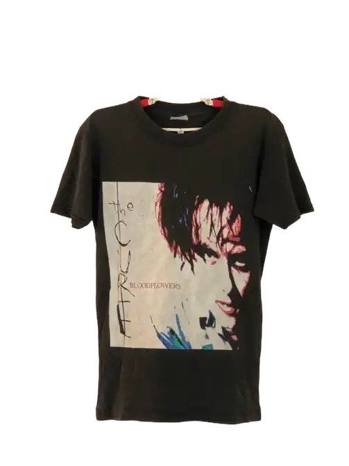 The Cure X Vintage Vintage The Cure Bloodflowers Band Tee Hoodie, Sweatshirt | FlexRushtees.com