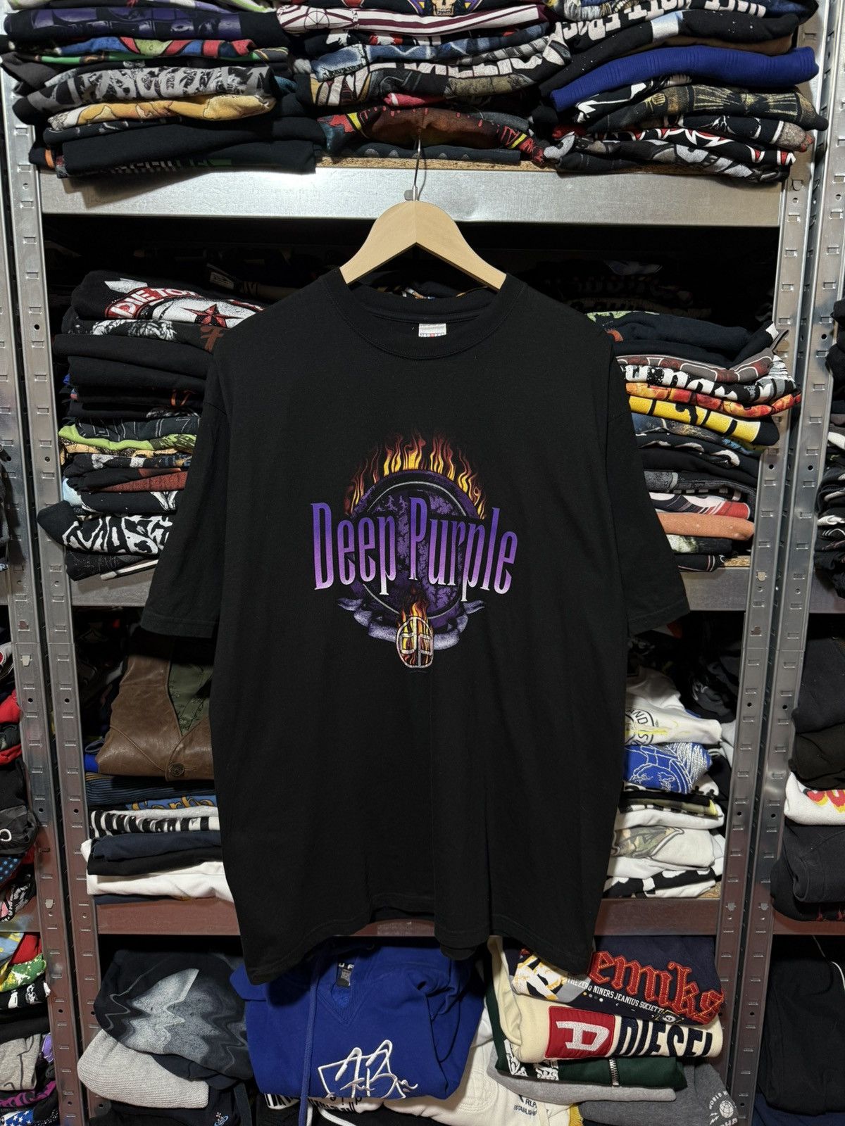 Vintage Deep Purple Tour 2004 Rock Band T Shirt Hype Y2k Hoodie, Sweatshirt | FlexRushtees.com