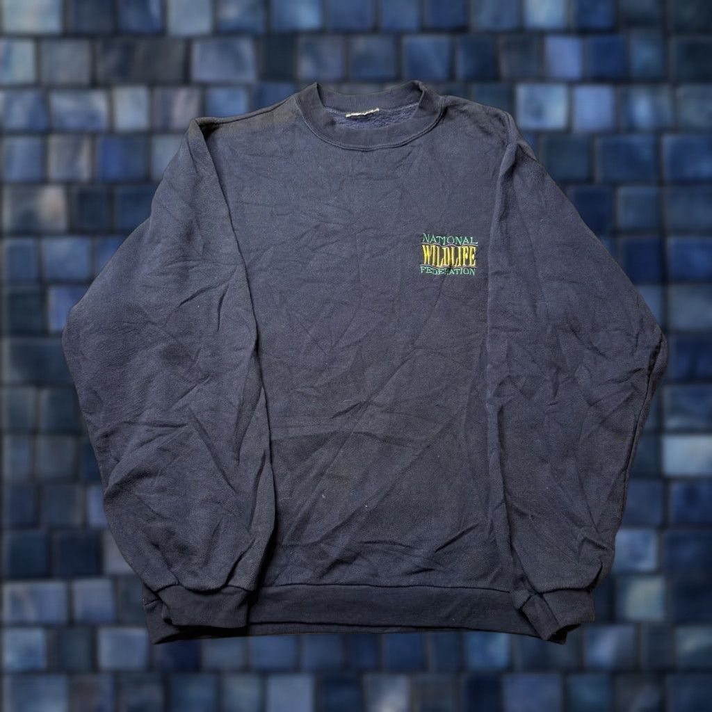 Fruit Of The Loom Vintage Fruit Of The Loom Sweatshirt Mens Small National Wildlife Federation Shirt Hoodie