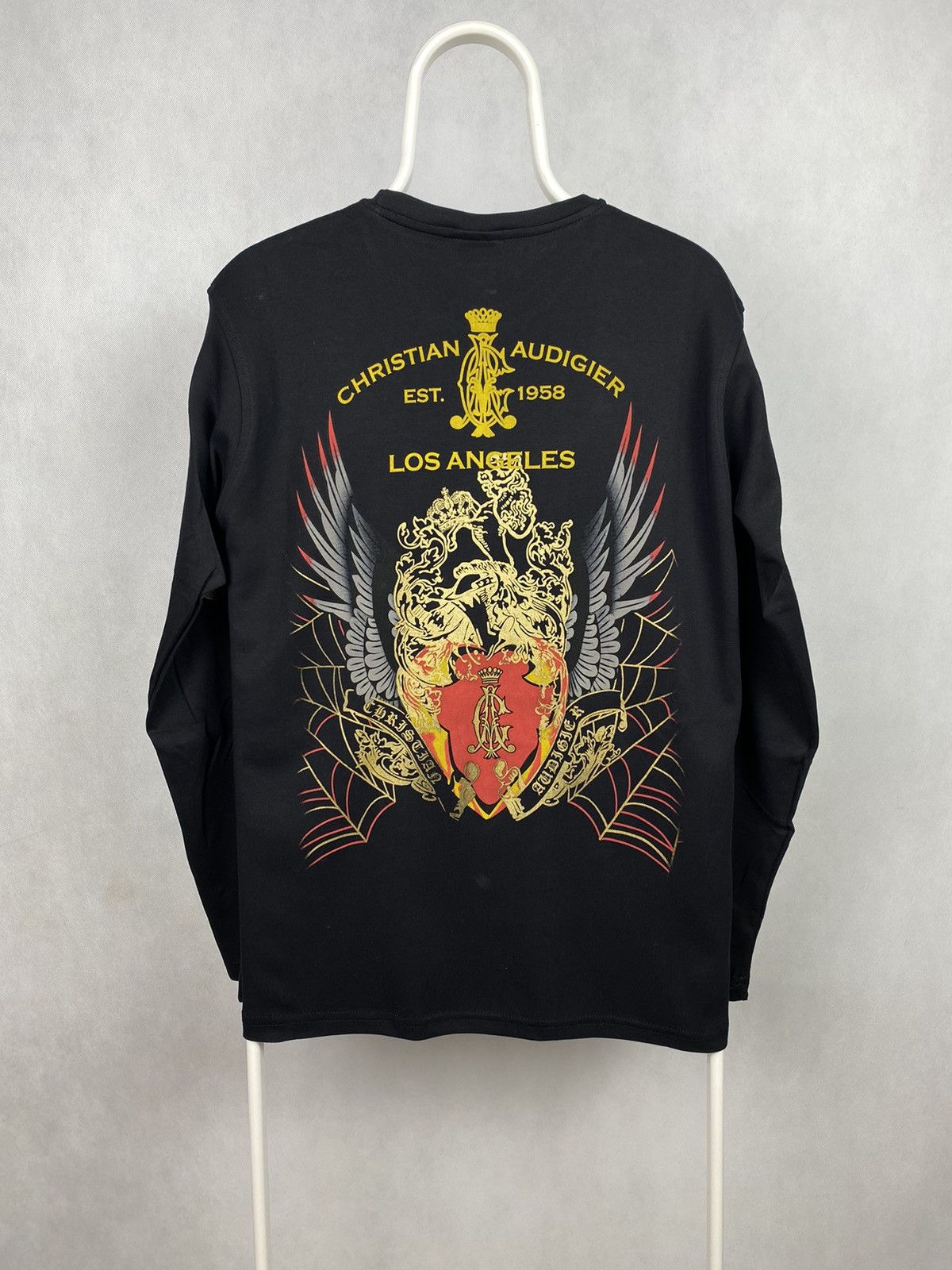 Ed Hardy X Vintage Vintage Ed Hardy Christian Audigier Crewneck Long Sleeve Y2k