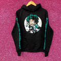 Anime My Hero Academia Izuku Midoriya Deku Graphic Hoodie Medium T-Shirts, Sweatshirt | FlexRushtees.com