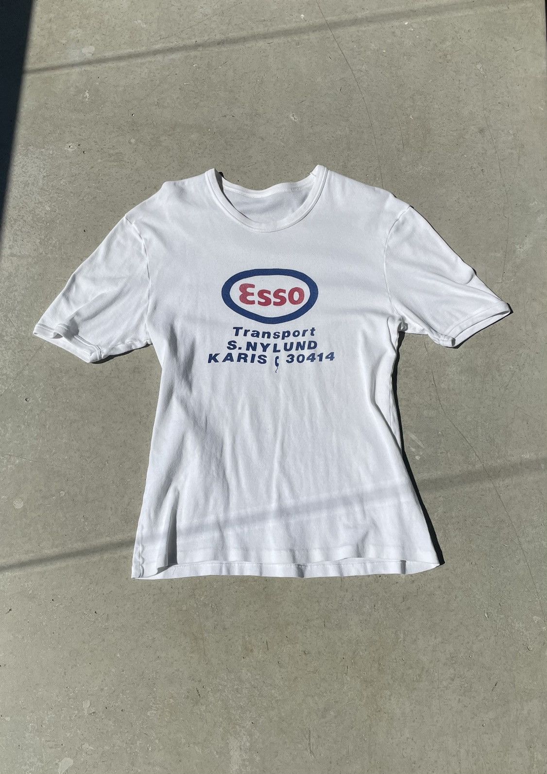 Vintage 60s Finnish Esso T Shirt