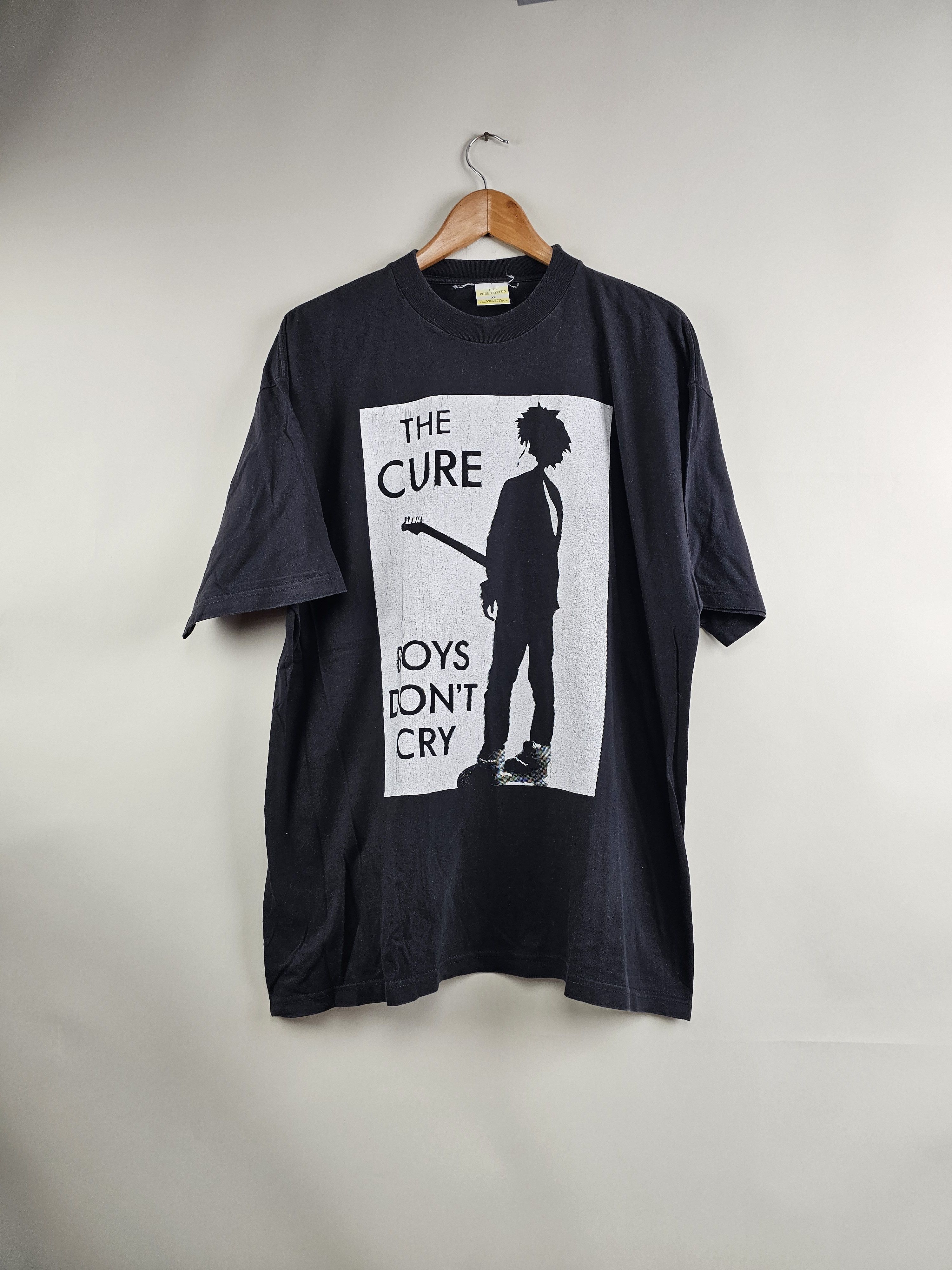 The Cure X Vintage 90s The Cure Boys Don T Cry Xl 24 30 T-Shirts, Hoodie, Sweatshirt | FlexRushtees.com