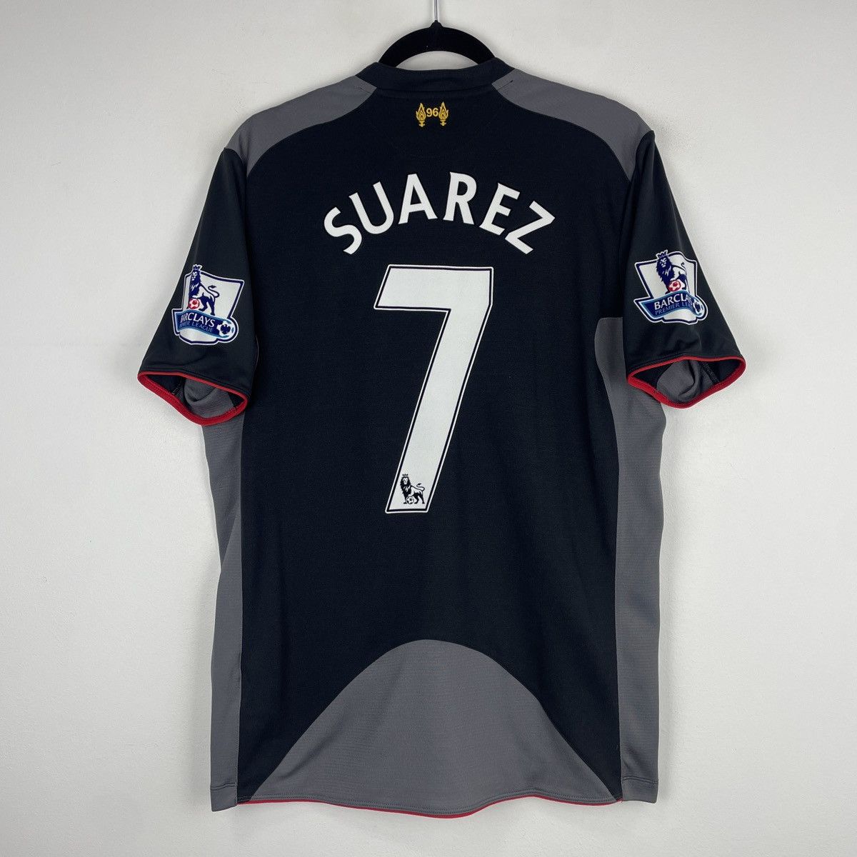 Warrior Liverpool Luis Suarez Away Jersey Men S Shirt 2012 2013