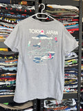 Asics Tiger Grey Tokyo Japan Tee Size L Hoodie, Sweatshirt | FlexRushtees.com