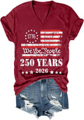 250 Anniversary USA Shirt Vintage America Independence Day We The People 250th Anniversary Shirt Unisex