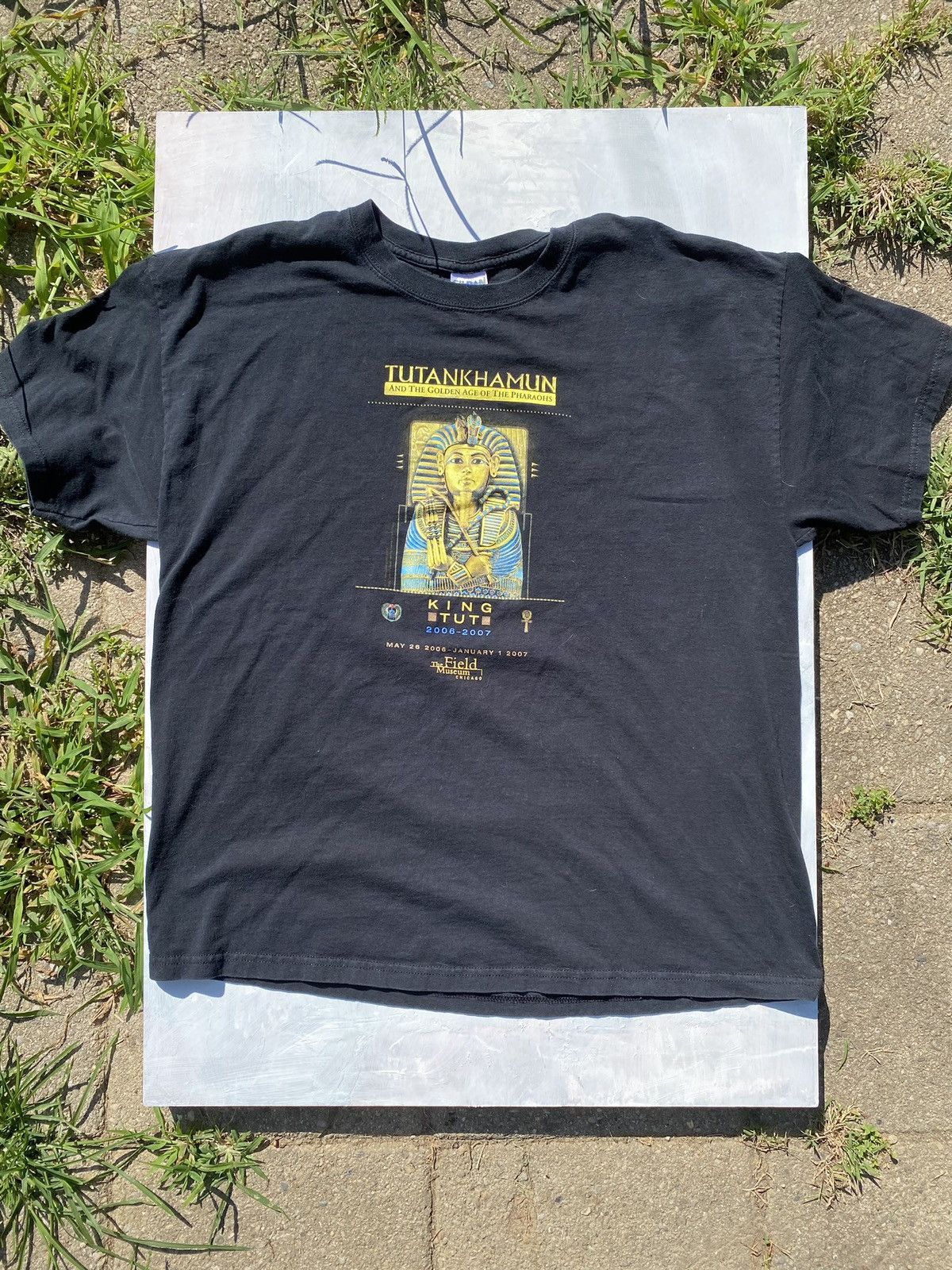 Crazy Vintage Egypt Field Museum Chicago King Tut Tee Hoodie, Sweatshirt | FlexRushtees.com