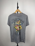 Vintage 00s Shiroi Neko Bleach Tattoo Tee Heart Dagger Graphic Hoodie, Sweatshirt | FlexRushtees.com