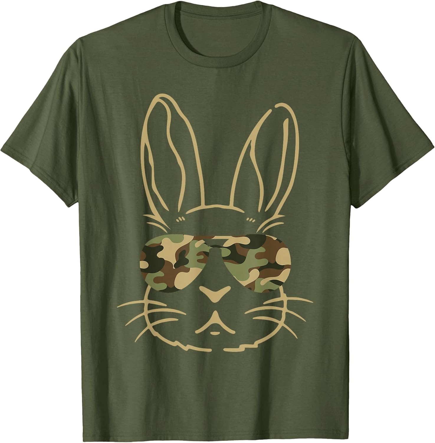 Vintage Camo Easter Day Tees