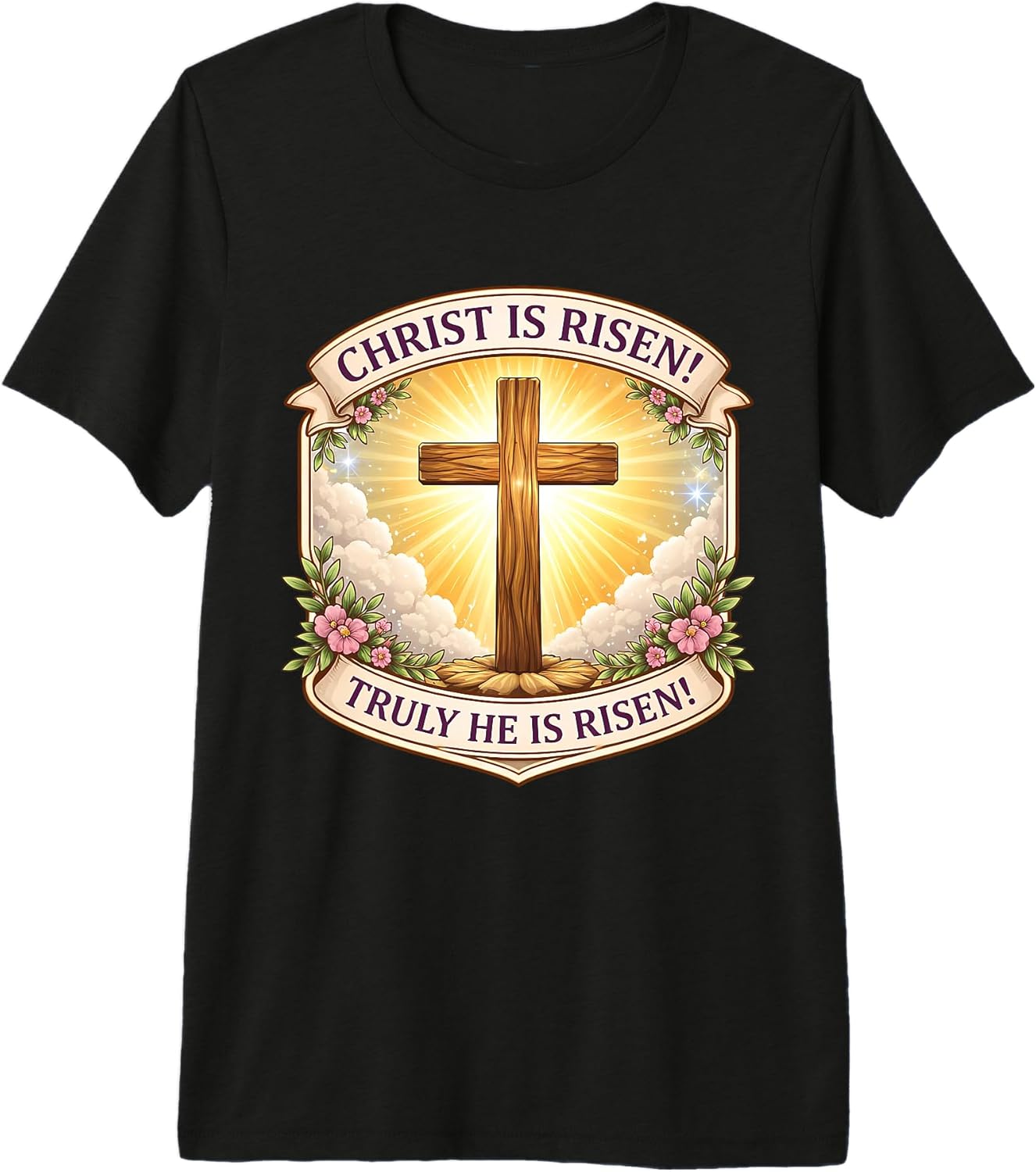 Christ Is Risen Truly He Is Risen Womens Merch