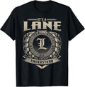 Funny Classic LANE Family Vintage Tee Gift