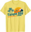Retro Tampa Bay City Florida FL Palm Trees Family