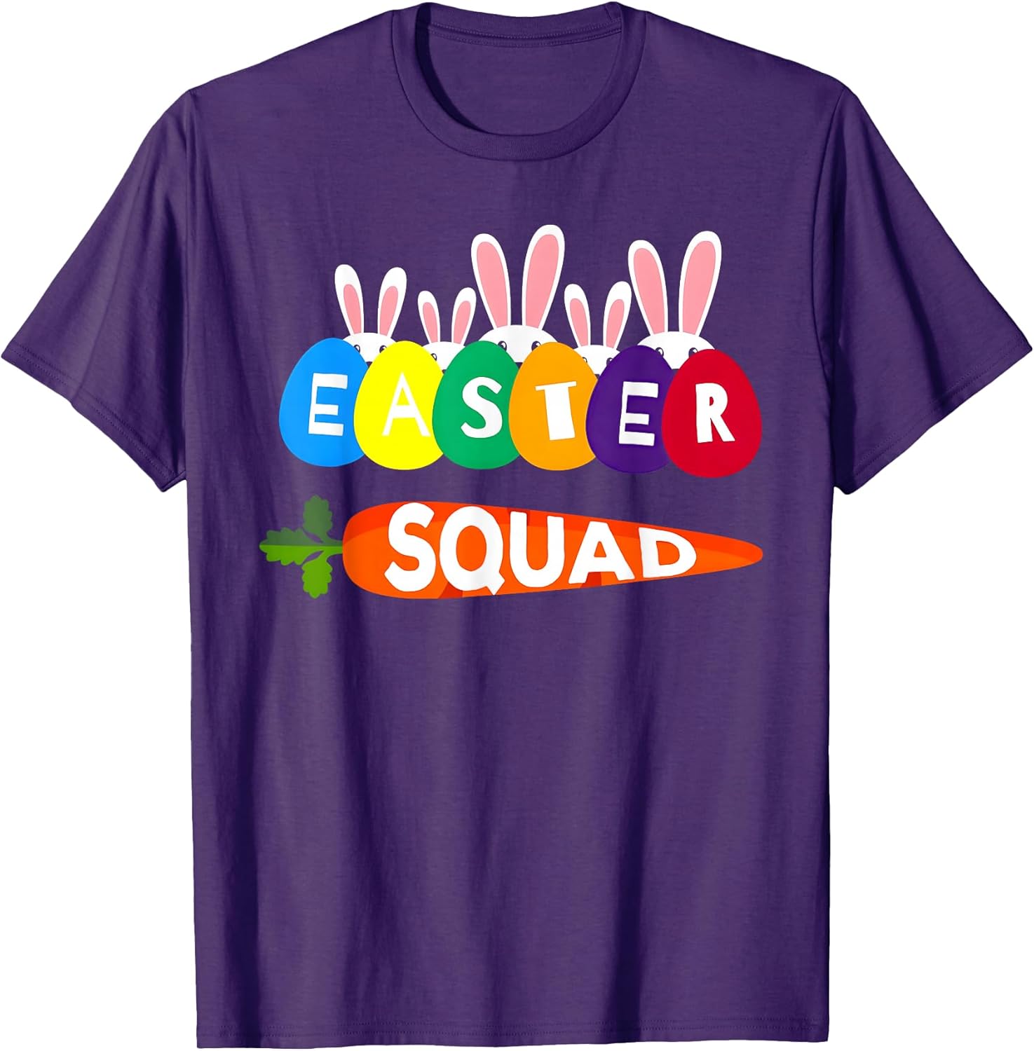 Easter Squad Family Matching Easter Day Bunny Egg Hunt Group T-Shirt