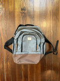 Other Fuel 5 Pocket Backpack Heather Grey Brown Black Bag