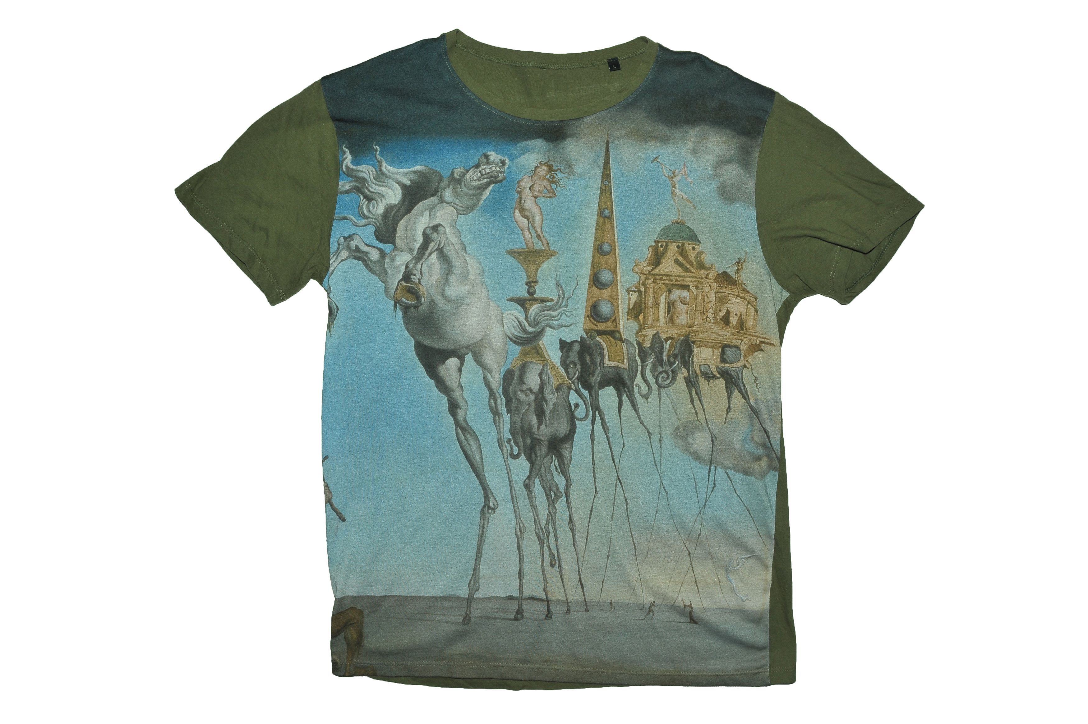 Vintage Salvador Dali The Temptation Bootleg T Shirt Hoodie, Sweatshirt | FlexRushtees.com