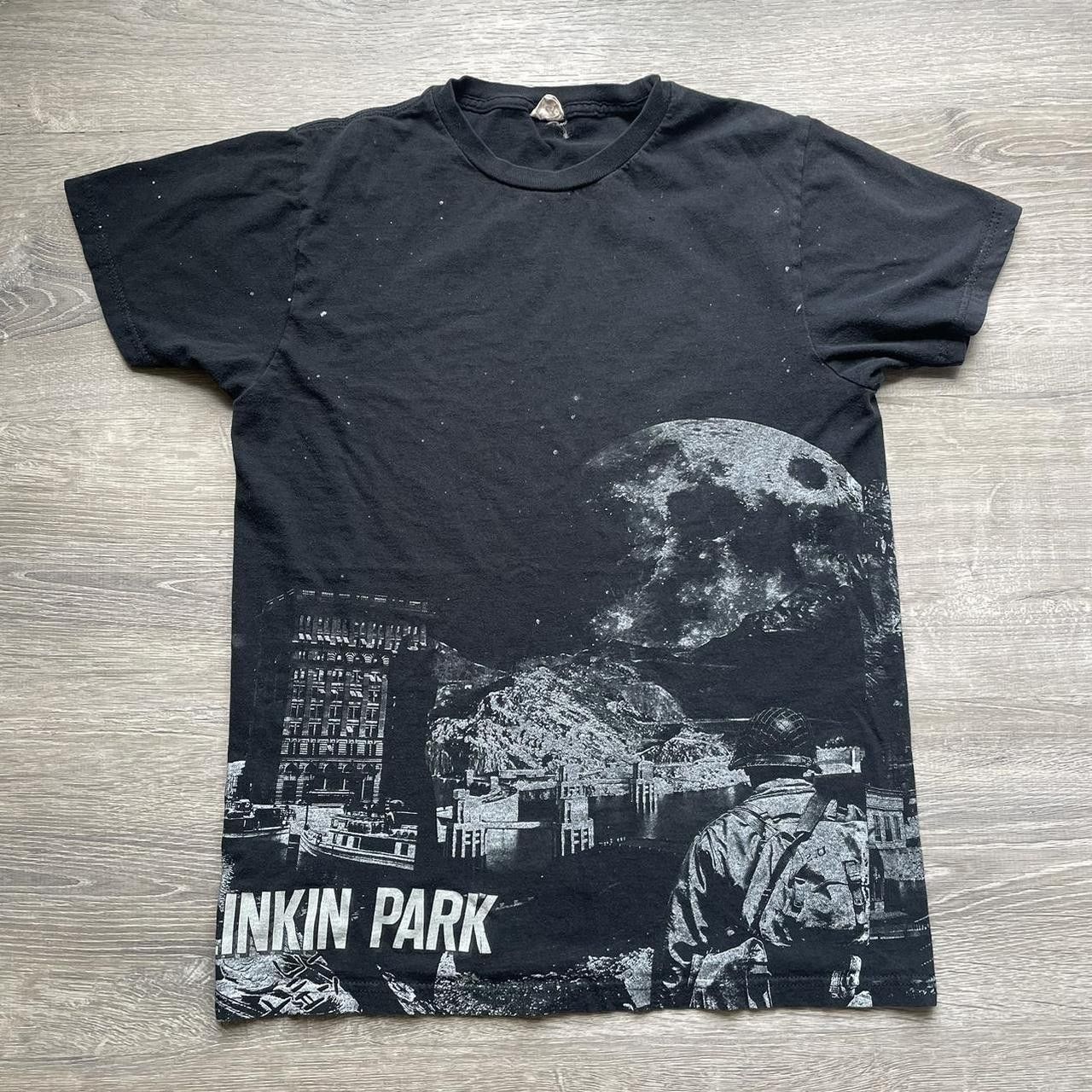 Vintage Y2k Linkin Park All Over Print Graphic Tee Hoodie, Sweatshirt | FlexRushtees.com