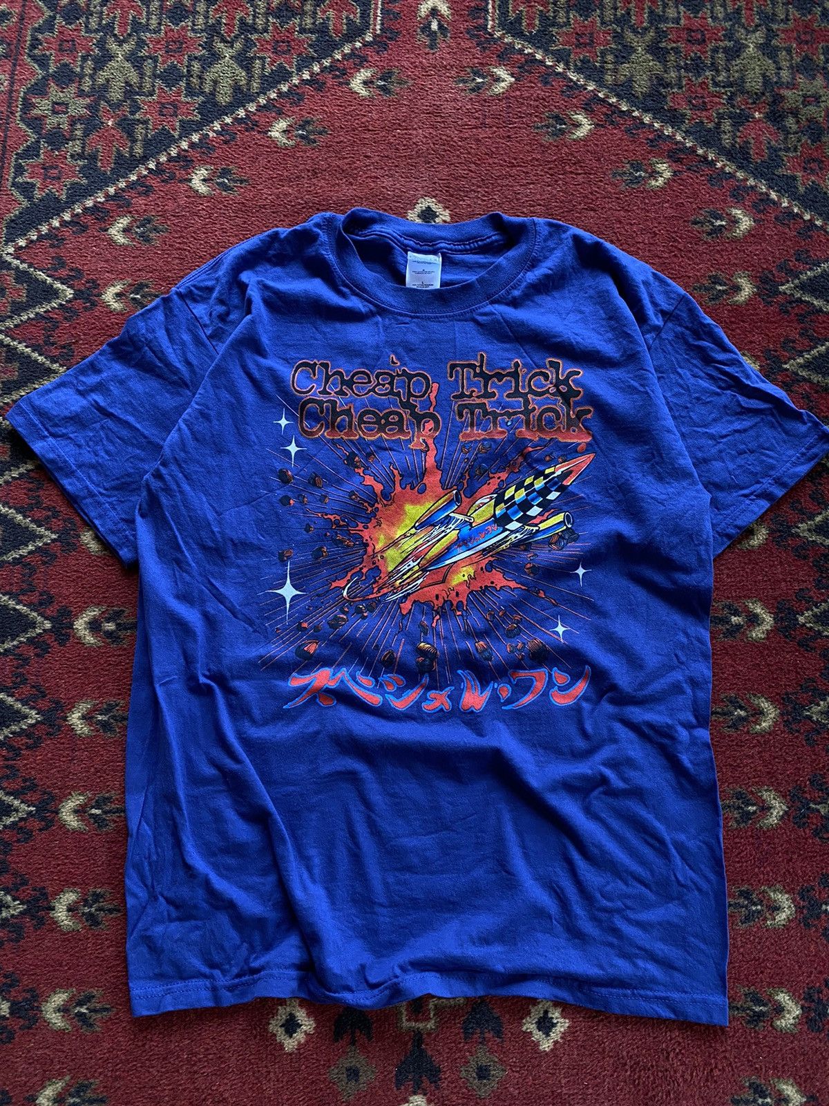 Vintage Cheap Trick Band Tour T Shirt Hoodie, Sweatshirt | FlexRushtees.com