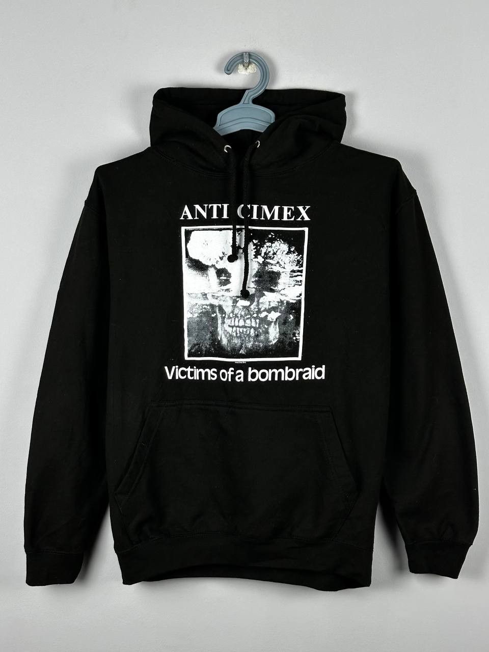 Japanese Brand Hardcore Metal Anti Cimex Graphic Printed Hoodie