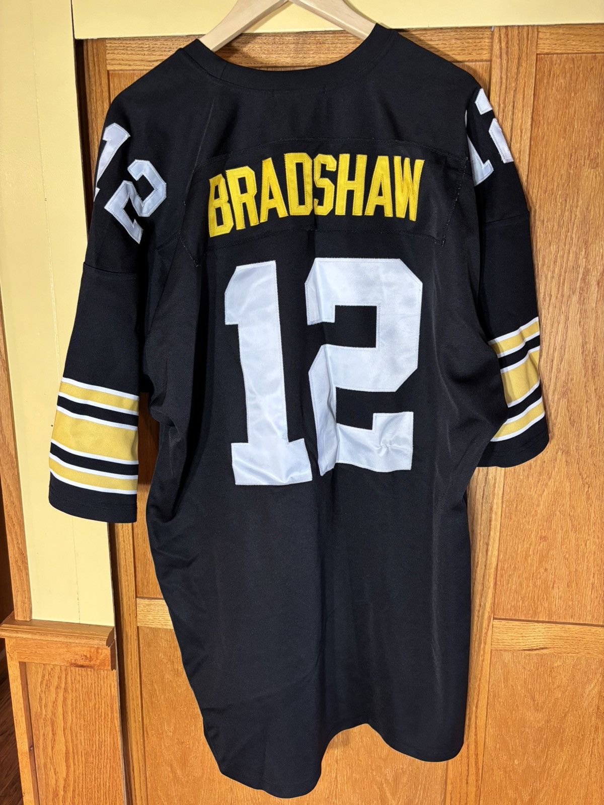 Mitchell Ness Terry Bradshaw Steelers Jersey T-Shirts, Hoodie, Sweatshirt | FlexRushtees.com