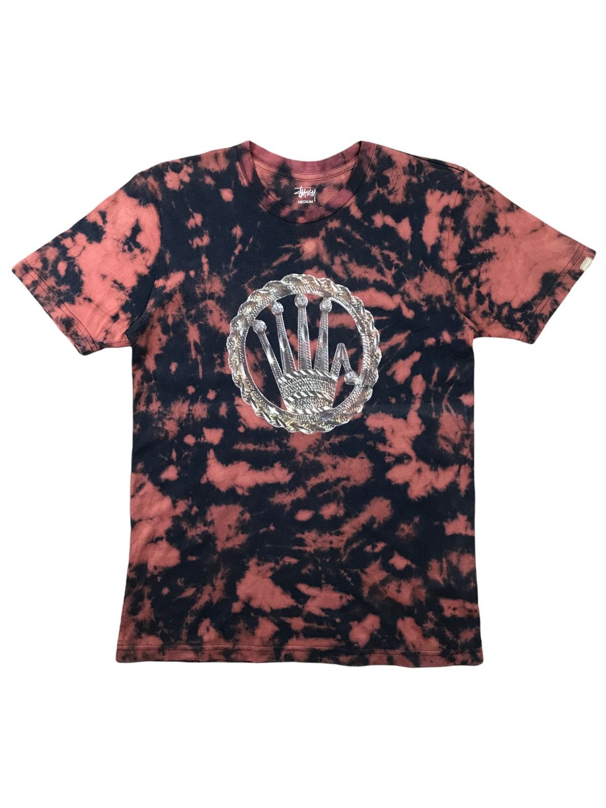 Stussy Crown Bleached T-Shirts, Hoodie, Sweatshirt | FlexRushtees.com