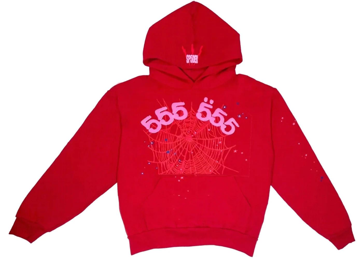 Other Sp5der Worldwide Red Angel Number 555 Hoodie Red Lightly W T-Shirts, Sweatshirt | FlexRushtees.com