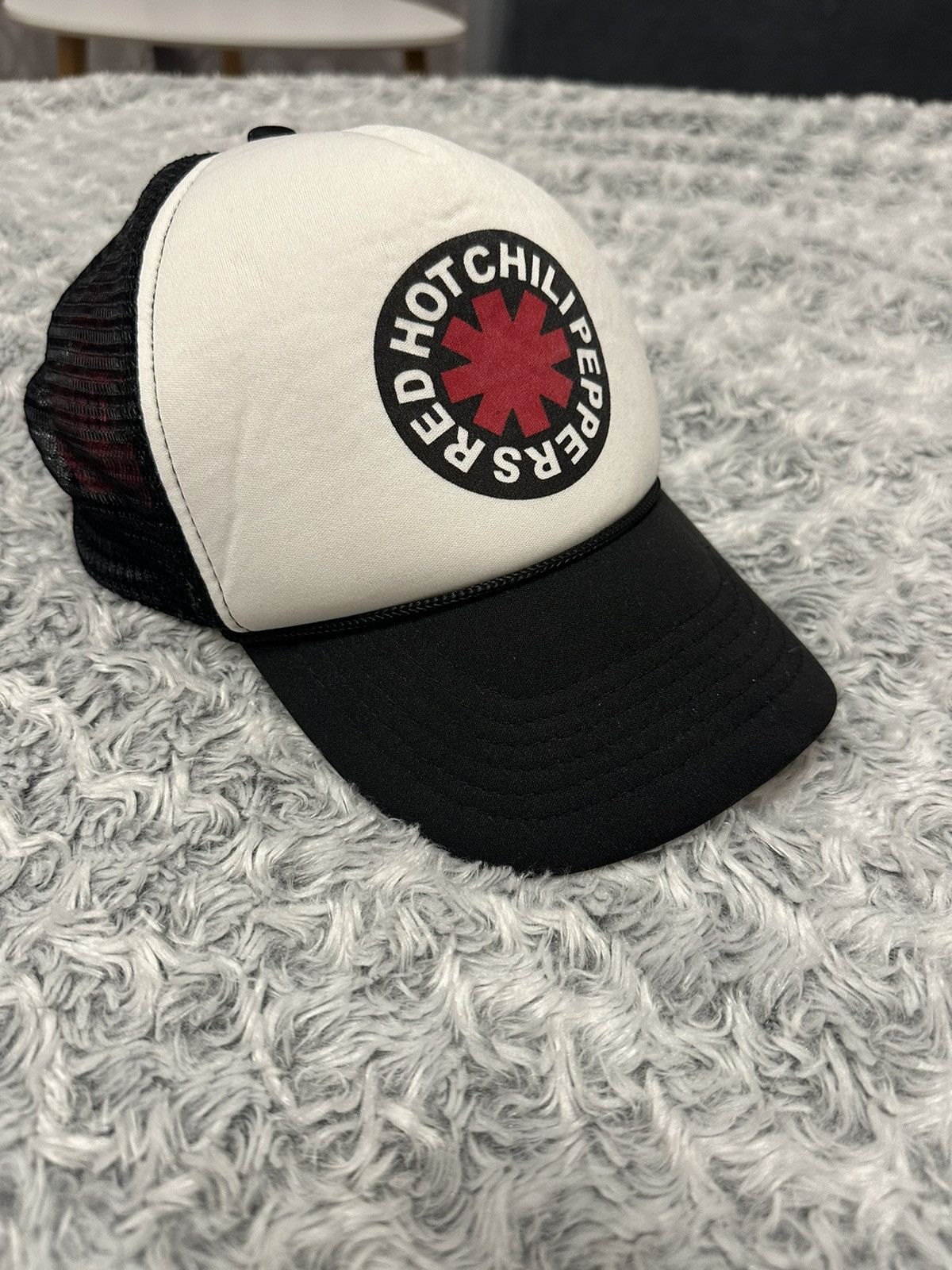 Vintage Red Hot Chili Peppers Rock Band Trucker Cap T-Shirts, Hoodie, Sweatshirt | AU16VibeMintTees.com