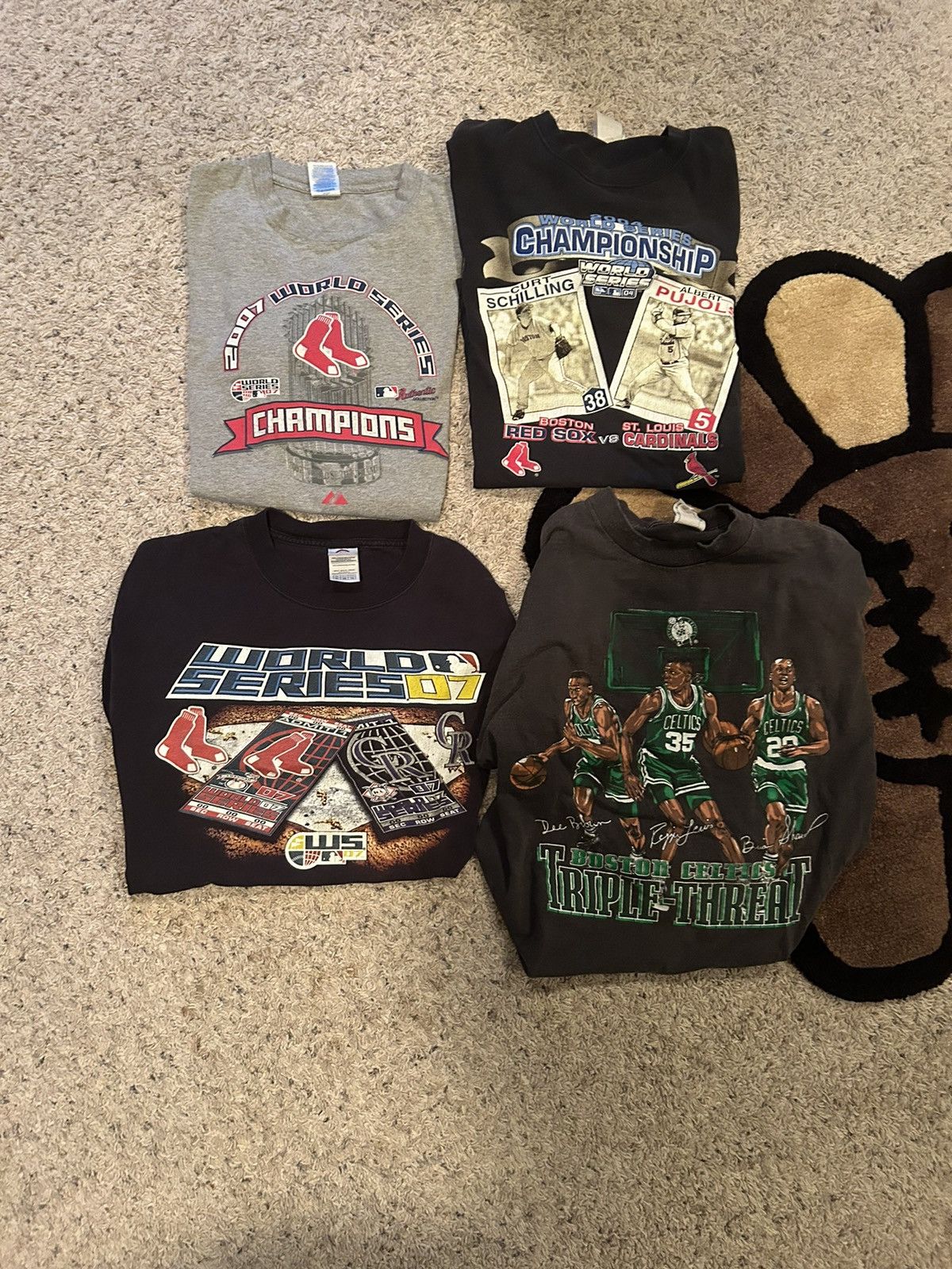 Nba Vintage Celtics And Red Sox T Shirt Bundle Hoodie, Sweatshirt | FlexRushtees.com