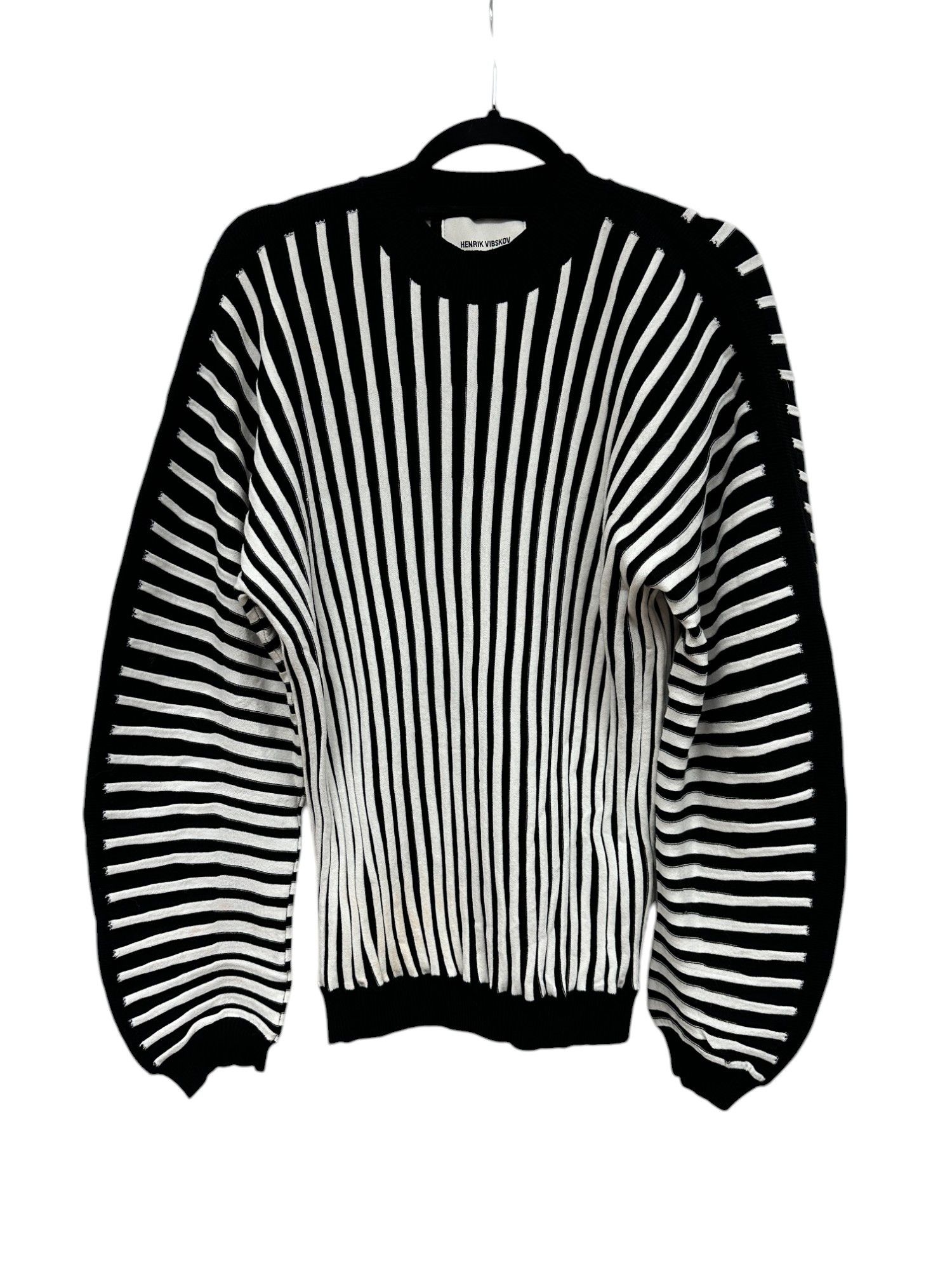 Henrik Vibskov Ribs Knit Blouse Black White T-Shirts, Hoodie, Sweatshirt | AU16VibeMintTees.com