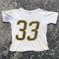Vintage 70s 33 Paper Thin Tee Baby Tee Size