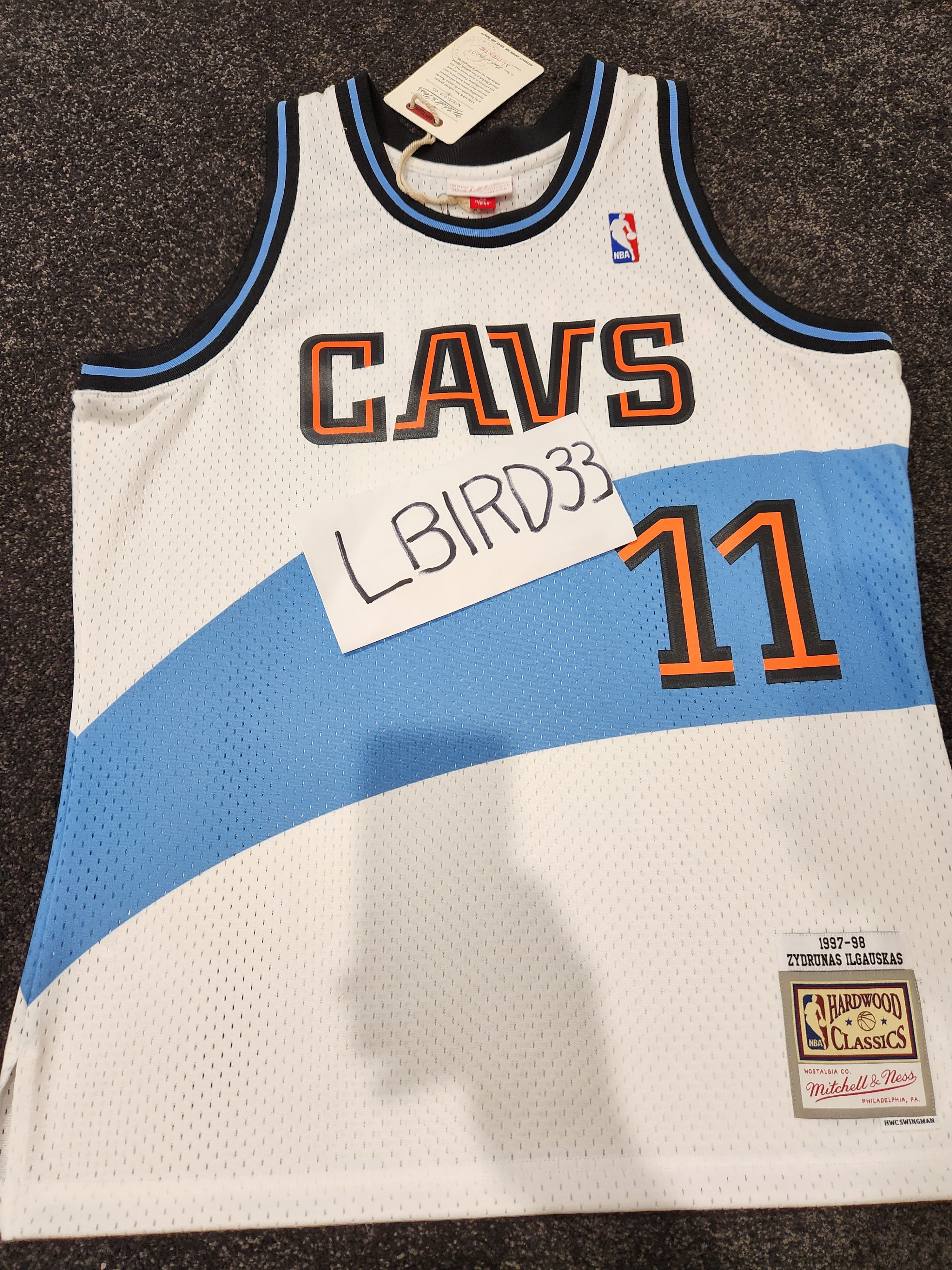 Nba Cleveland Cavaliers Cavs Nba Throwback Jersey L