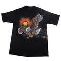 Vintage Bald Eagle Wrap Around Graphic Artist T Shirt Hoodie, Sweatshirt | FlexRushtees.com