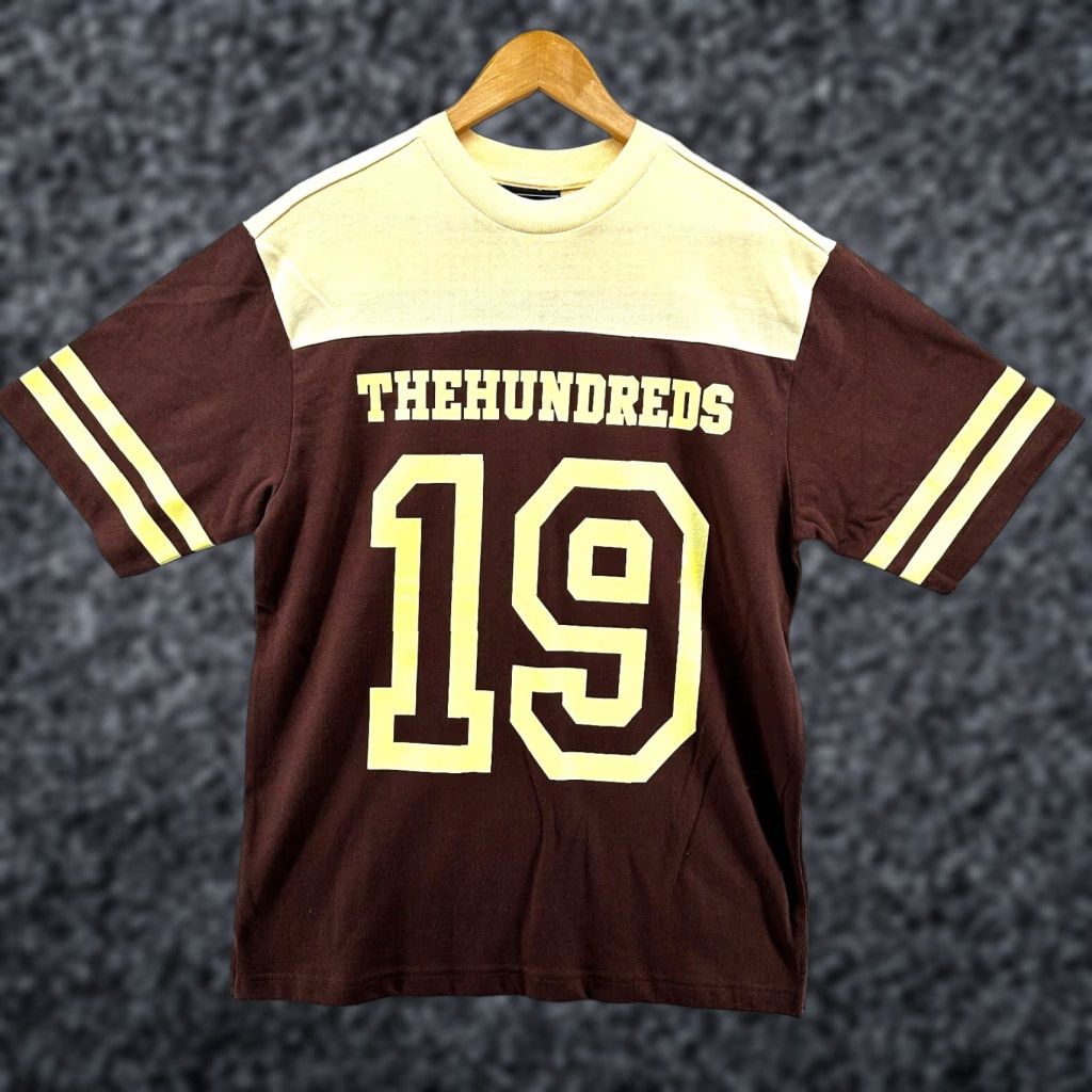 Hundreds The Hundreds Shirt Mens Large T Shirt Cotton Jersey Football Style Hoodie, Sweatshirt | FlexRushtees.com
