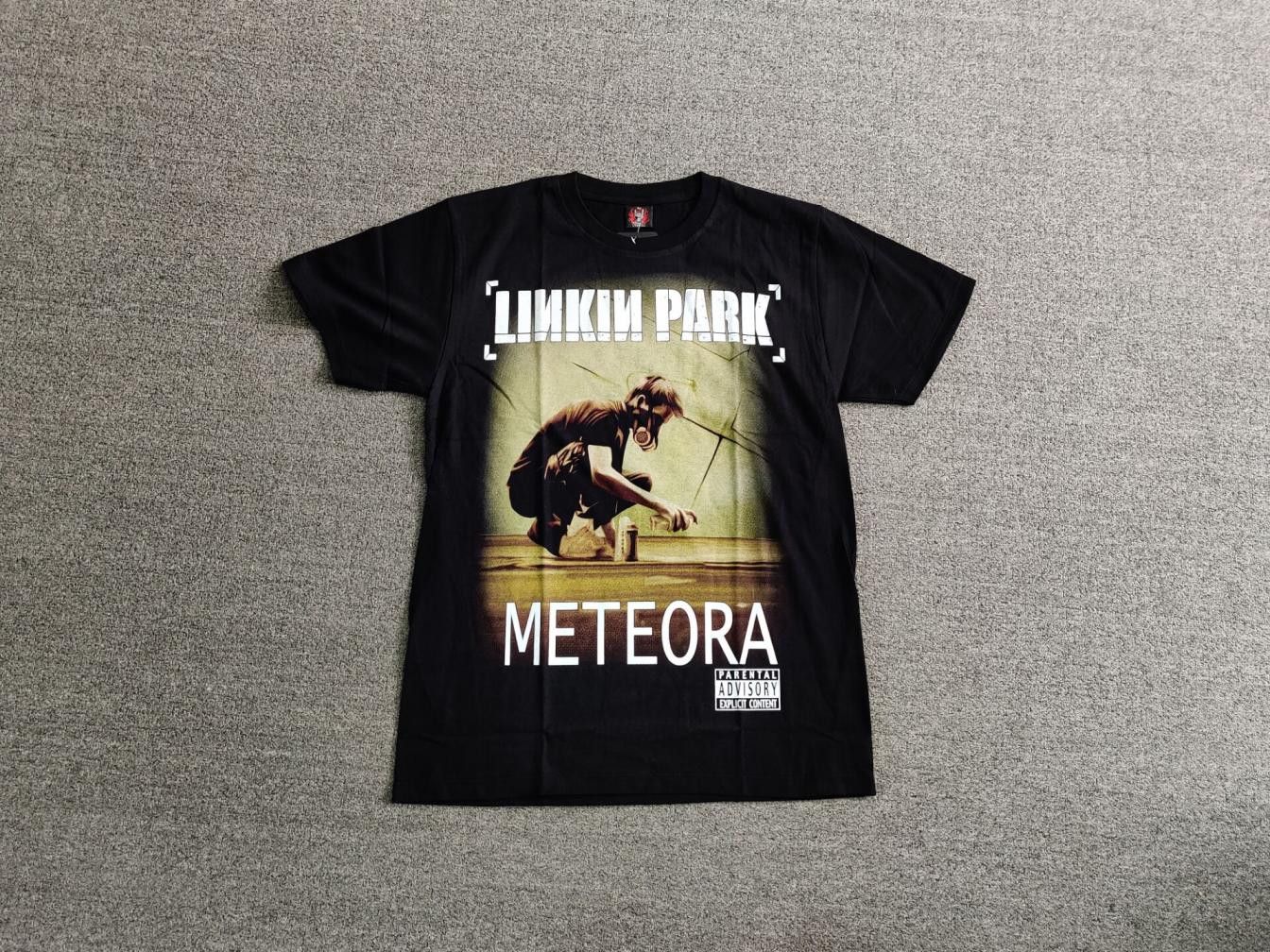 Band Tees Linkin Park Meteora Graphic Band T Shirt Black Medium Hoodie, Sweatshirt | FlexRushtees.com