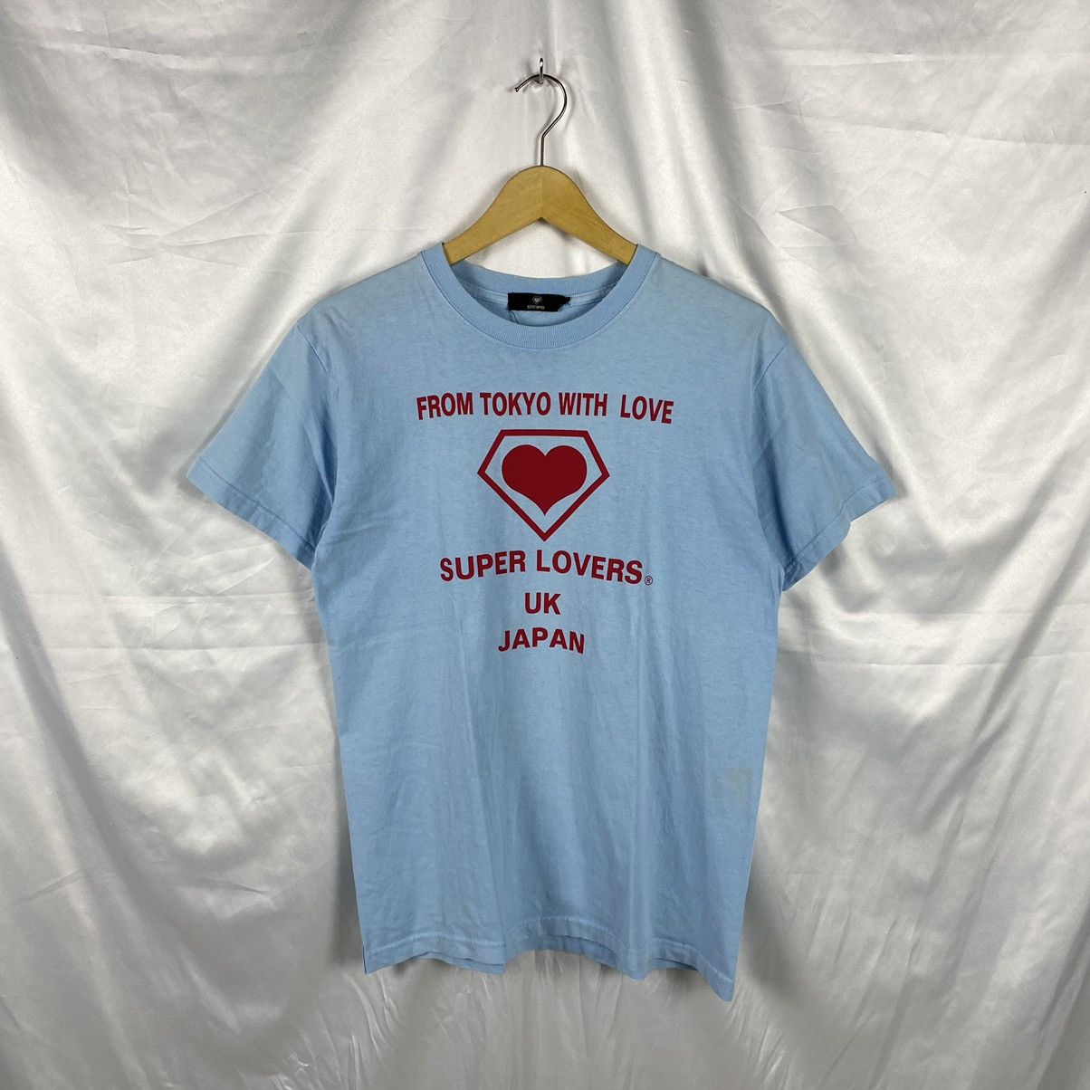 Vintage Super Lovers Uk Japan T Shirt Hoodie, Sweatshirt | FlexRushtees.com