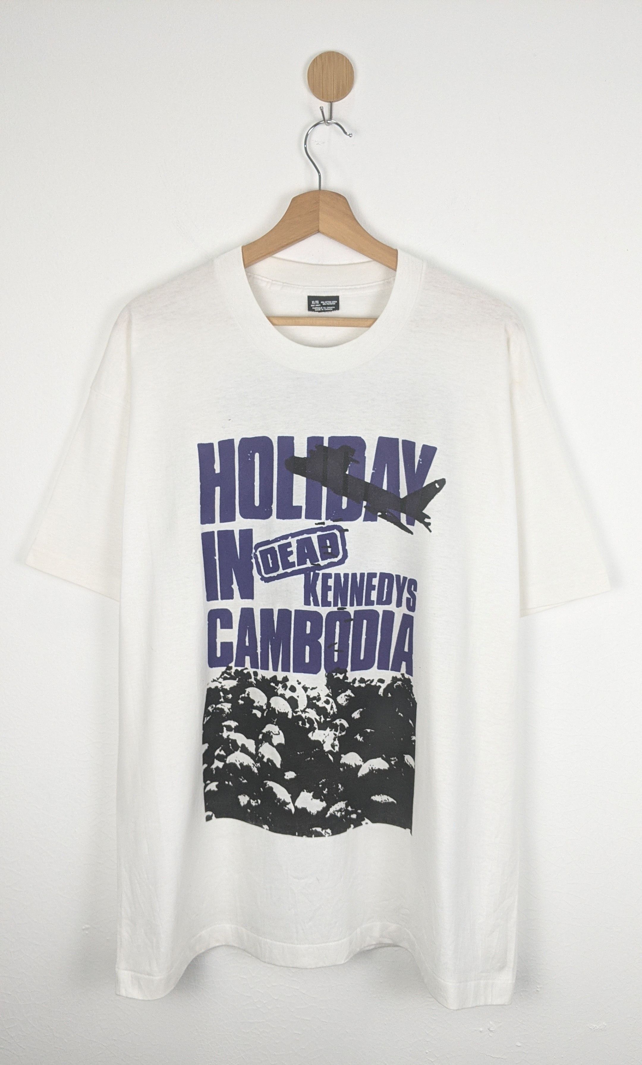 Vintage Dead Kennedys Holiday In The Cambodia 80s Shirt Hoodie, Sweatshirt | FlexRushtees.com