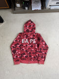 2006 Bape Swarovski Full Zip Red Camo T-Shirts, Hoodie, Sweatshirt | FlexRushtees.com