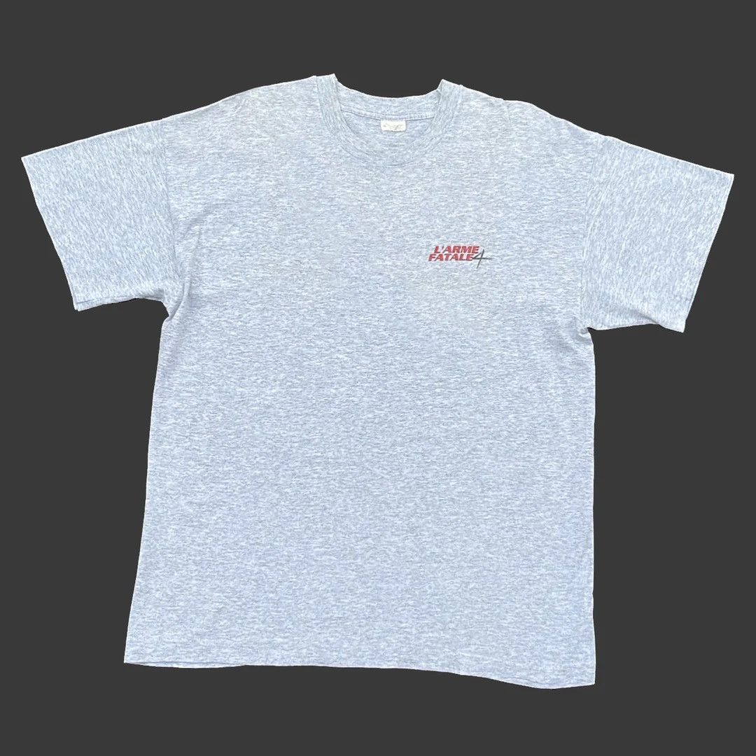 Vintage Lethal Weapon 4 98 90s Vtg Movie Promo Logo French T Shirt Hoodie, Sweatshirt | FlexRushtees.com