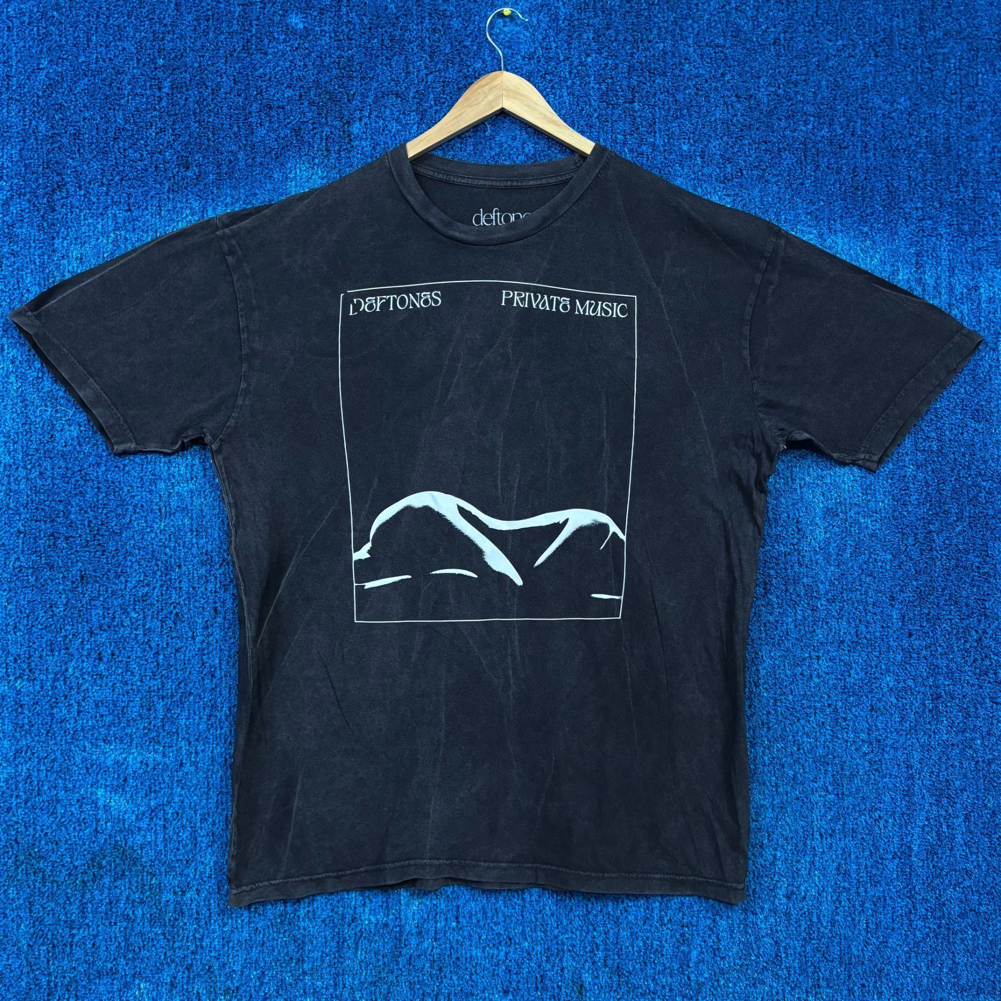 Band Tees Deftones Private Music Album Oversized Shoegaze Band Tee Xl Hoodie, Sweatshirt | FlexRushtees.com