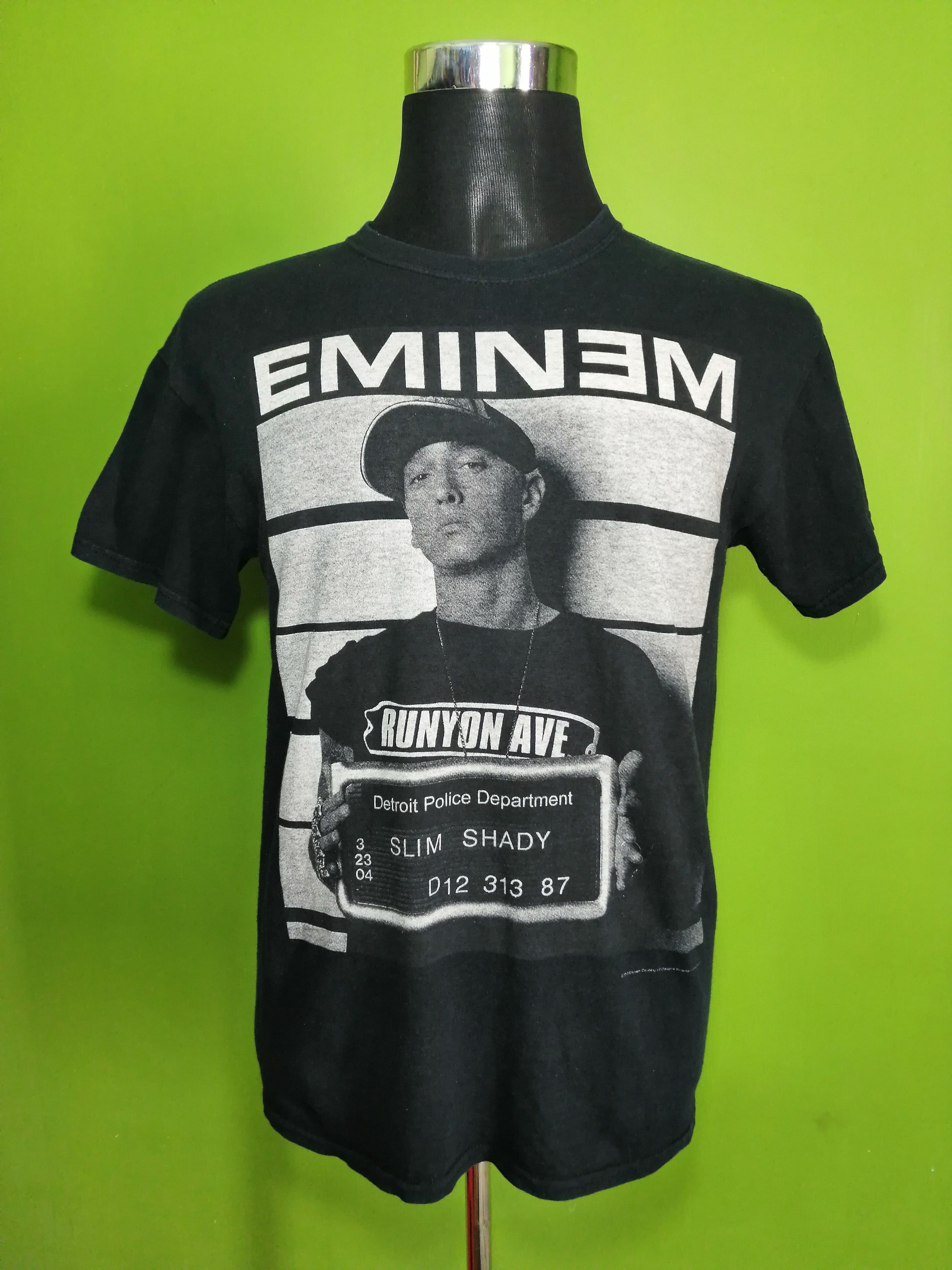 X Vintage Eminem Crewneck Tshirt Big Logo Slim Shady Eminem Album Hoodie, Sweatshirt | FlexRushtees.com