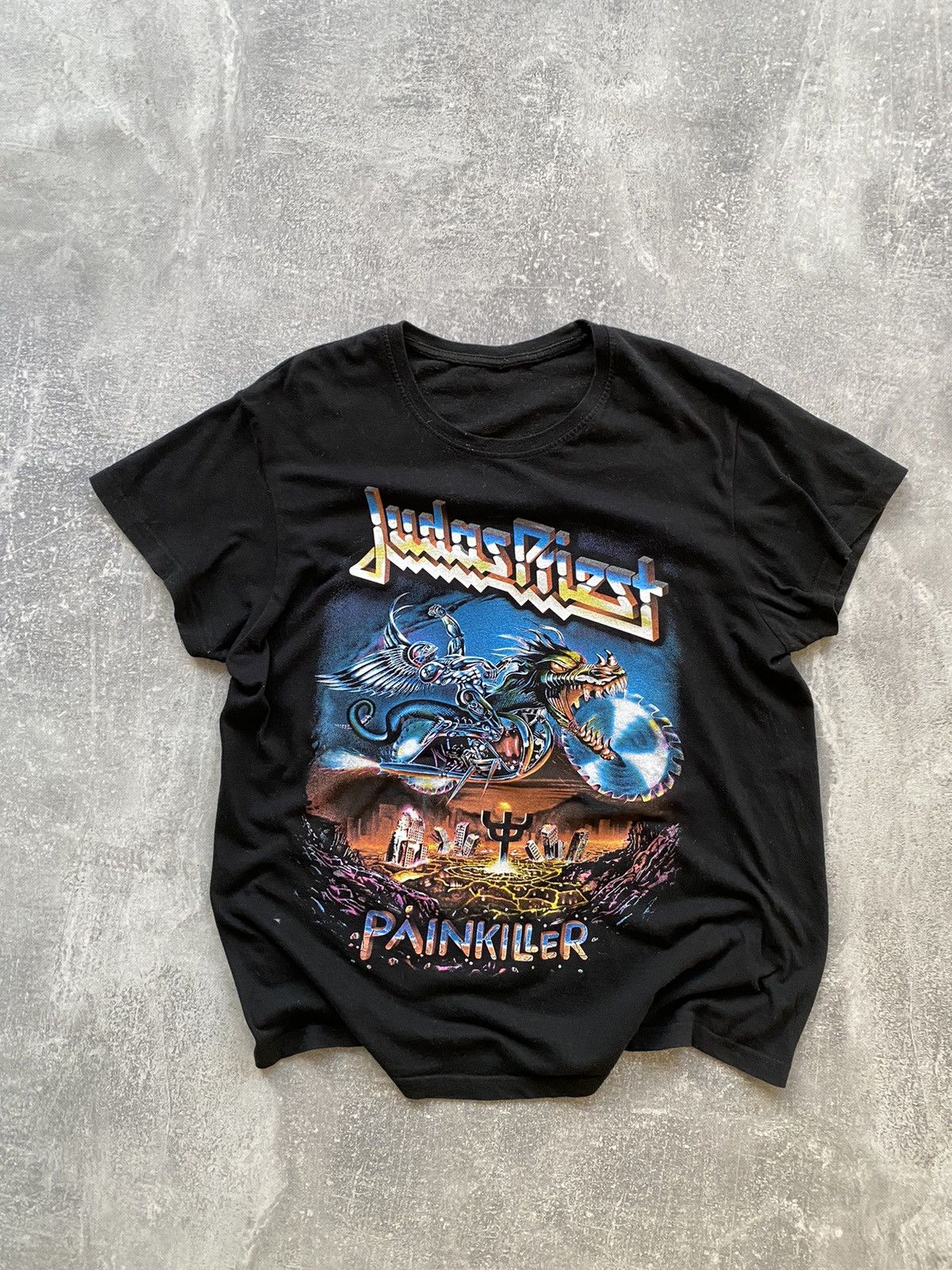 Judas Priest X Vintage Vintage 90s Judas Priest Painkiller T Shirt Hoodie, Sweatshirt | FlexRushtees.com