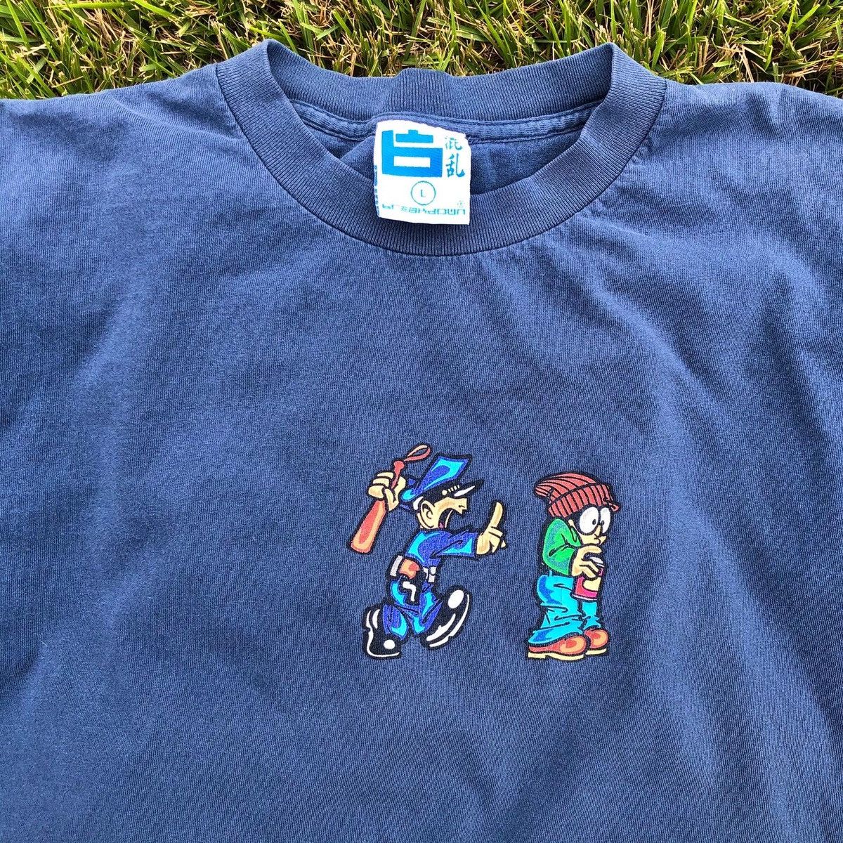 Vintage 90s Breakdown Skate Shirt Hookups Birdhouse Anime Hoodie, Sweatshirt | FlexRushtees.com