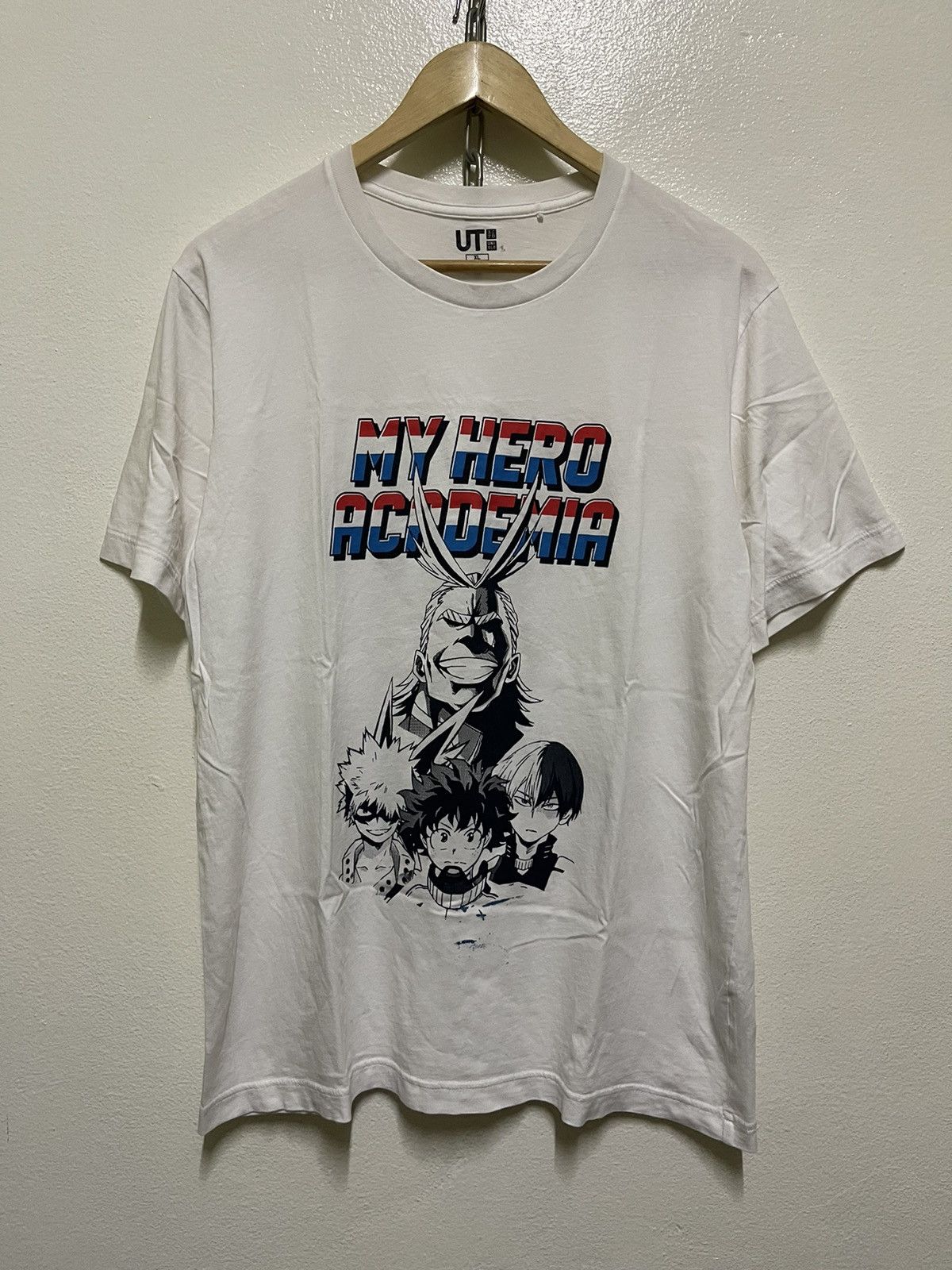 Uniqlo X My Hero Academia T Shirt Hoodie, Sweatshirt | FlexRushtees.com